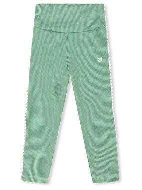 Set Athletics Abigail Highwaist Legging Size 9-10y Augusta Green Gingham EUC